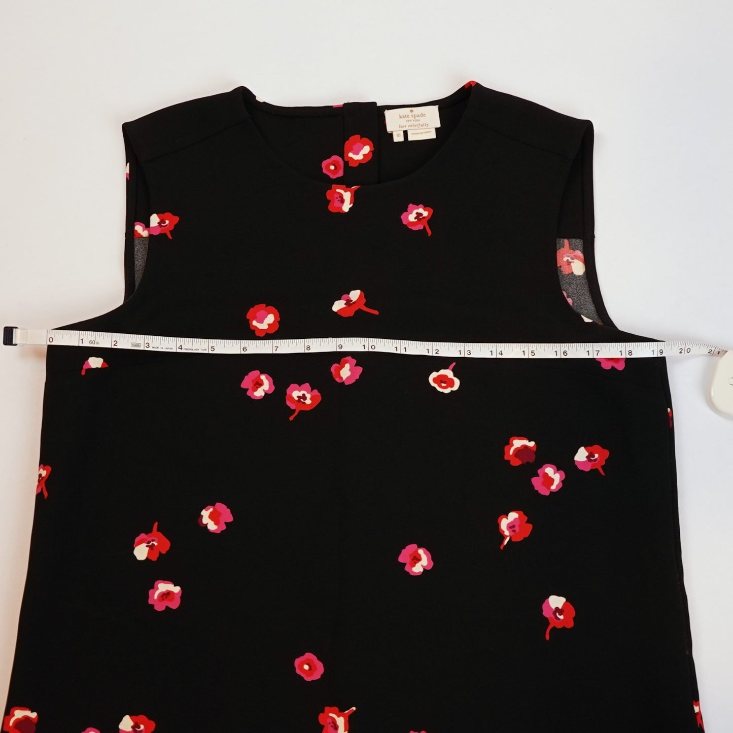 Kate Spade Cherry Blossom Sleeveless Blouse - Size 10