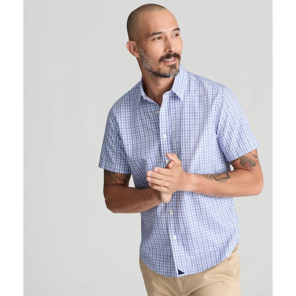 Untuckit Wrinkle Free Short Sleeve Dante Shirt - M
