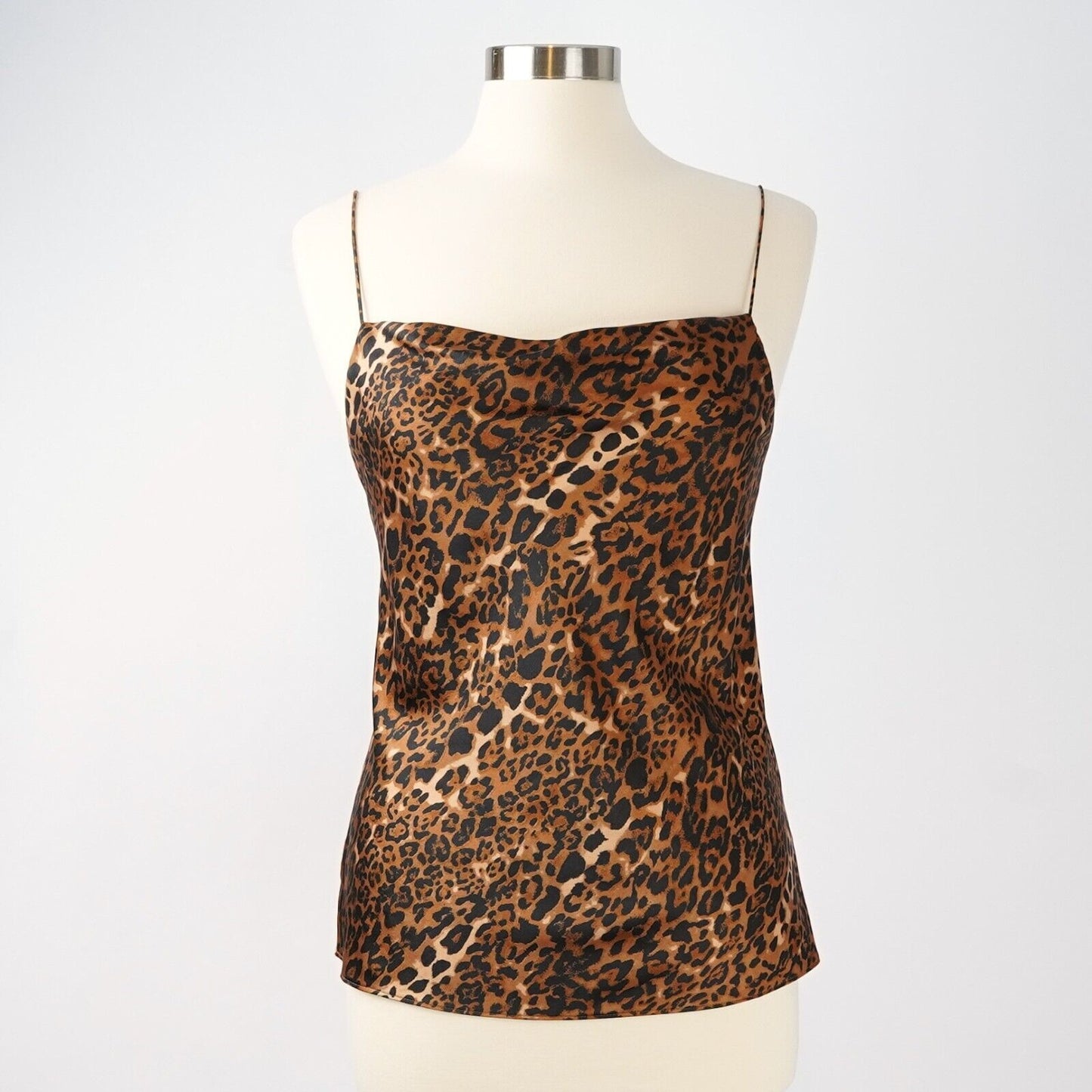 Cami NYC Silk Axel Tank Top Animal Print - S