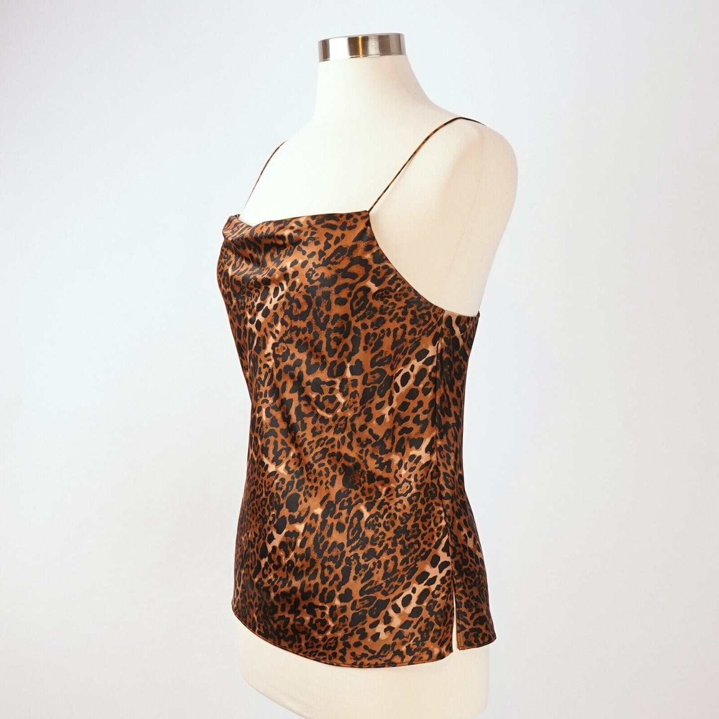 Cami NYC Silk Axel Tank Top Animal Print - S