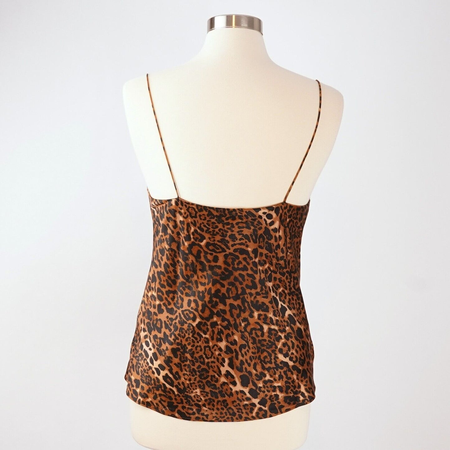 Cami NYC Silk Axel Tank Top Animal Print - S