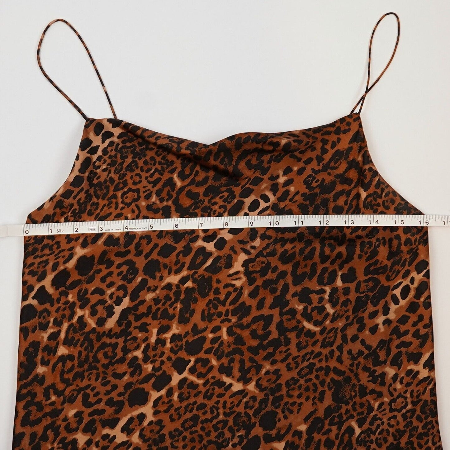 Cami NYC Silk Axel Tank Top Animal Print - S