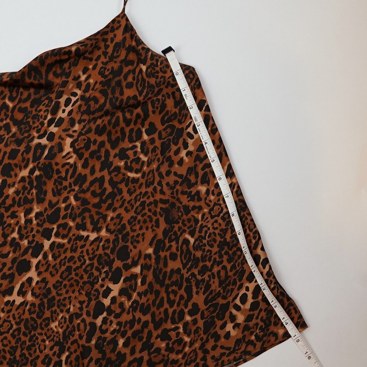 Cami NYC Silk Axel Tank Top Animal Print - S