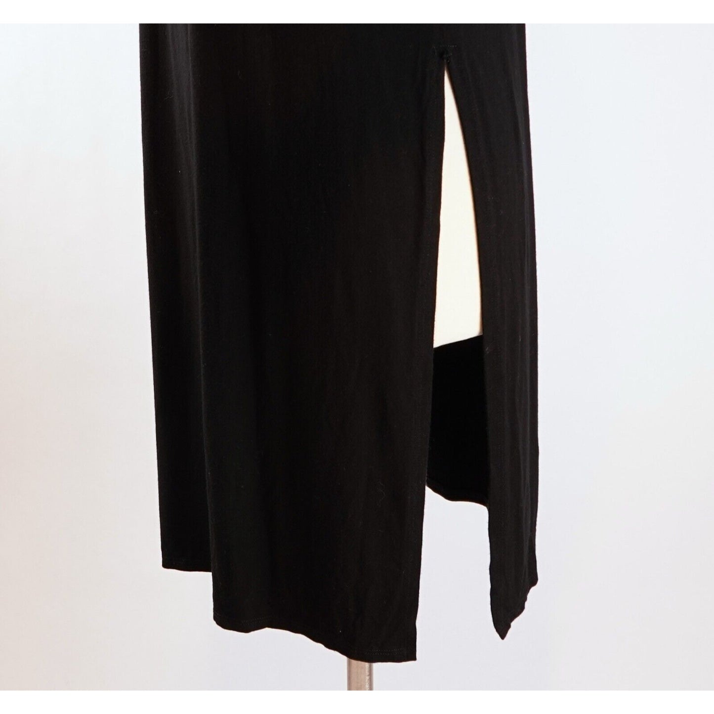 Eileen Fisher Back Long Sleeve Single Side Slit Tunic Dress - XS