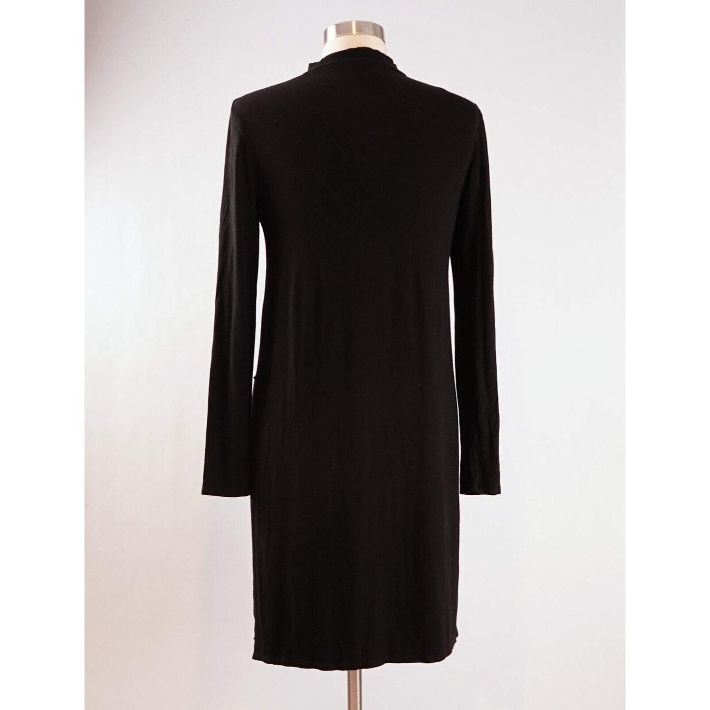 Eileen Fisher Back Long Sleeve Single Side Slit Tunic Dress - XS