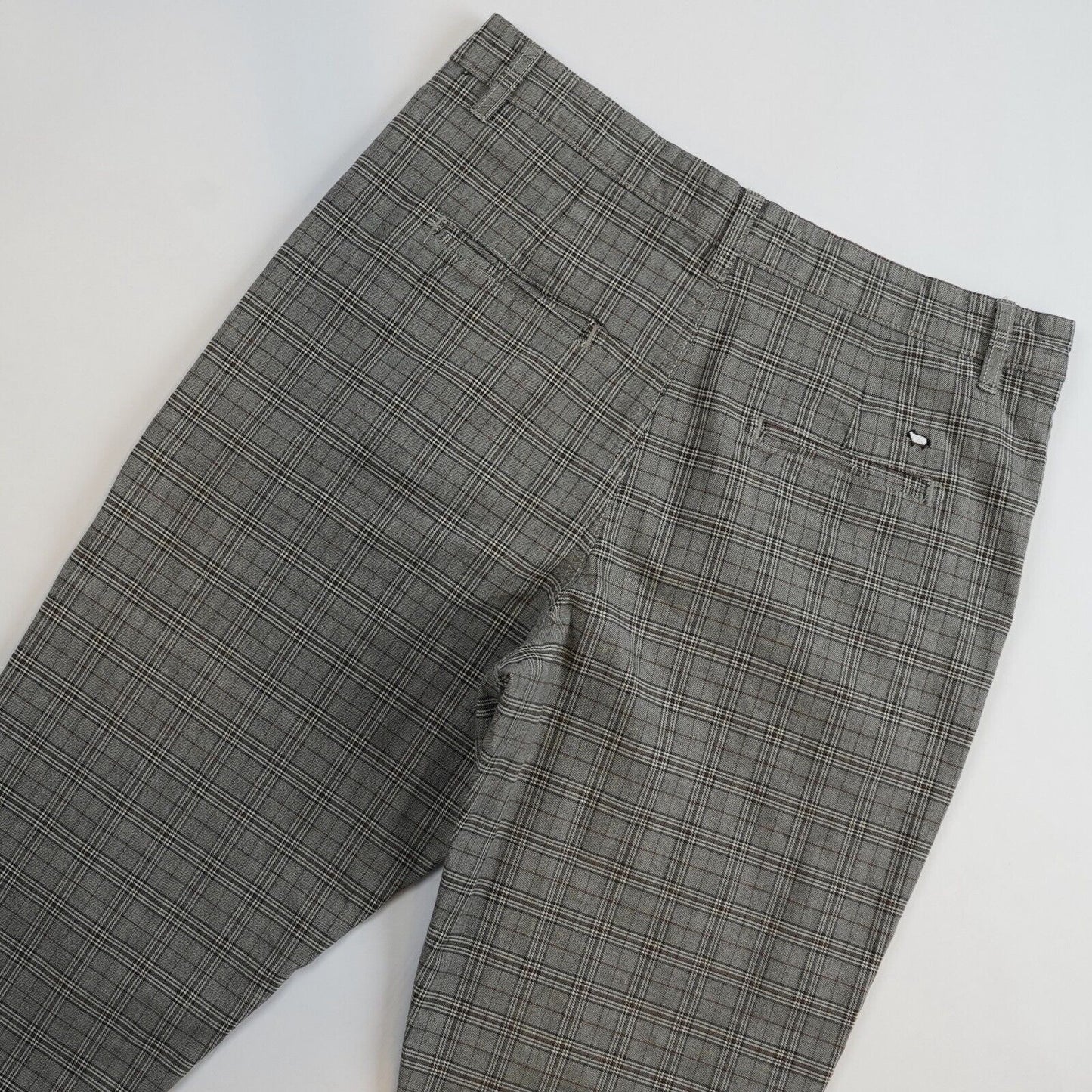 Peau De Loup Unisex Plaid Trouser Pants - 6 - EUC