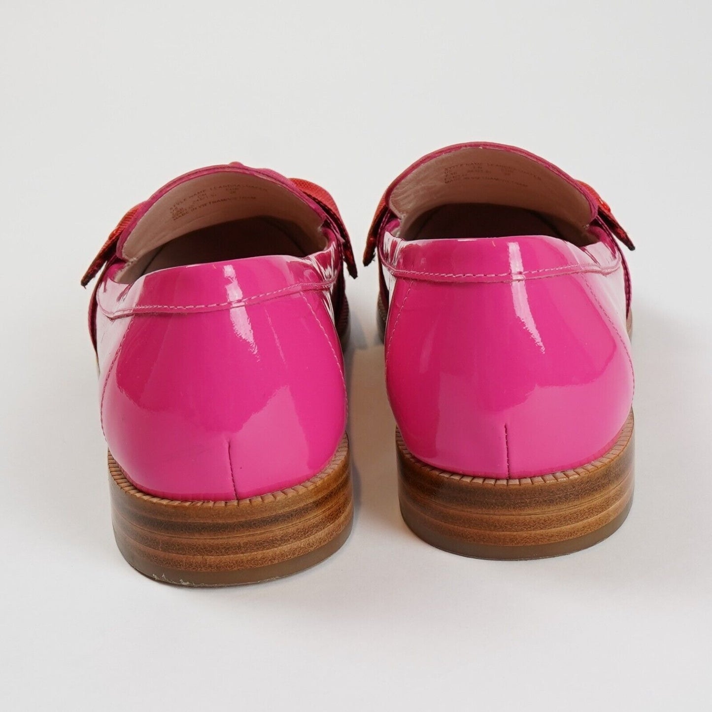 Kate Spade Leandra Loafers Marker Pink & Red - 7.5