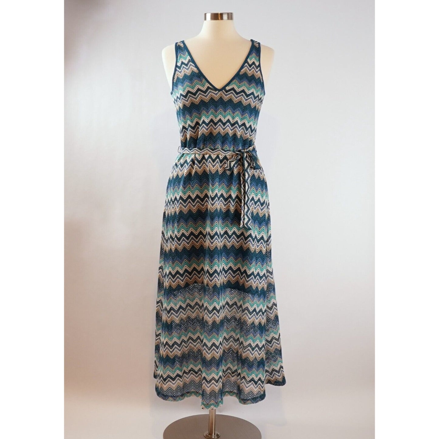 Amour Vert Malou Crochet Midi Dress - XS