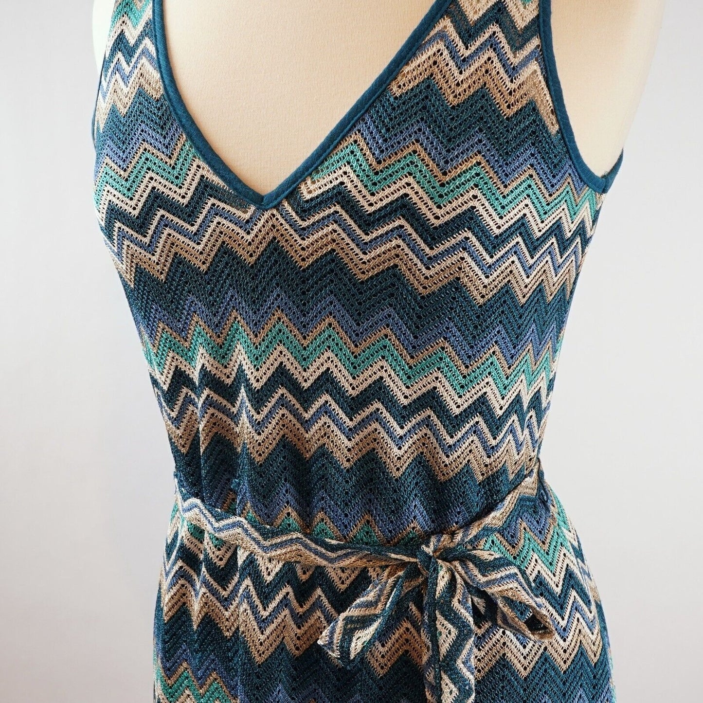 Amour Vert Malou Crochet Midi Dress - XS