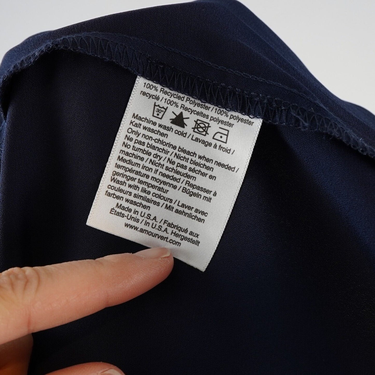 Amour Vert Malou Crochet Midi Dress - XS