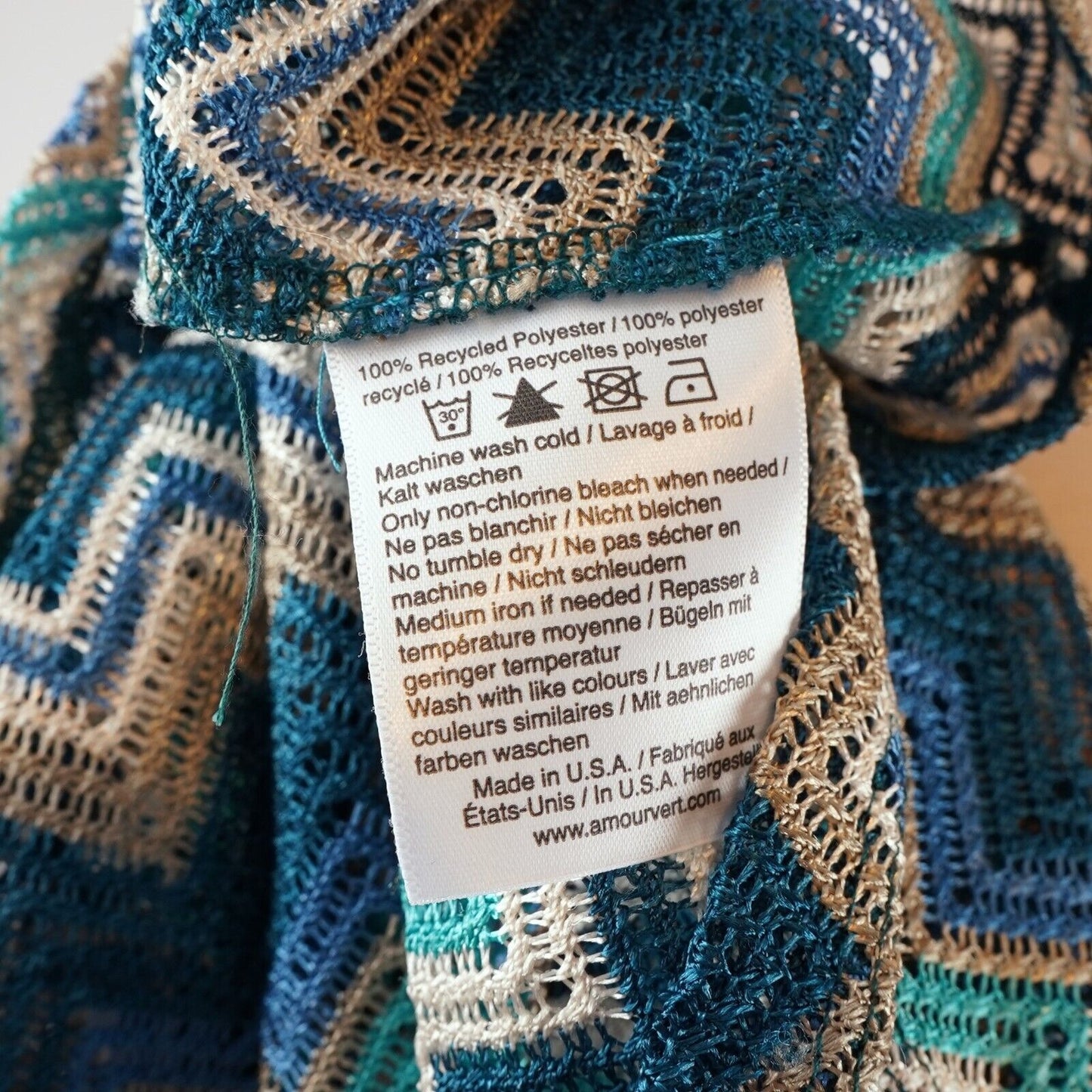 Amour Vert Malou Crochet Midi Dress - XS