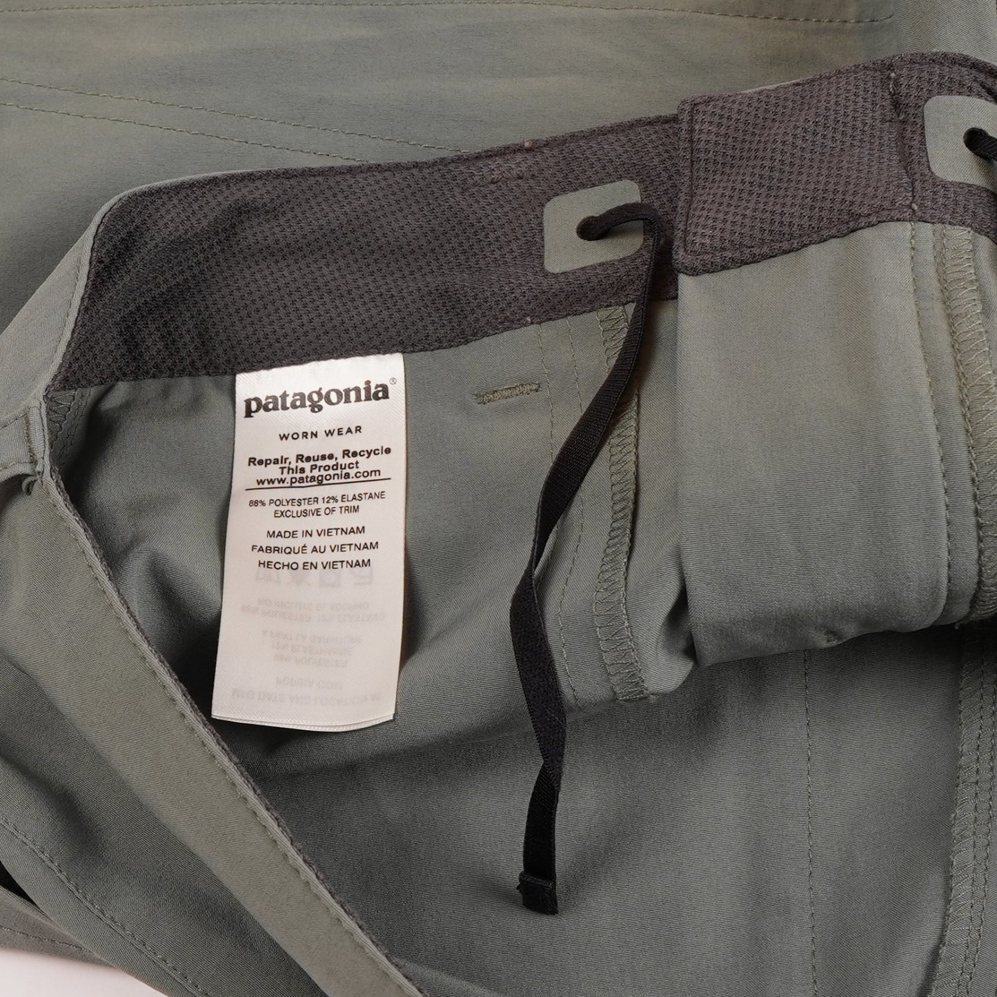 Patagonia Happy Hike Shorts Hemlock Olive Green - 10