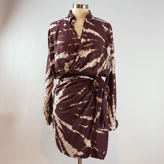 Young Fabulous & Broke Raine Purple Wrap Dress - M
