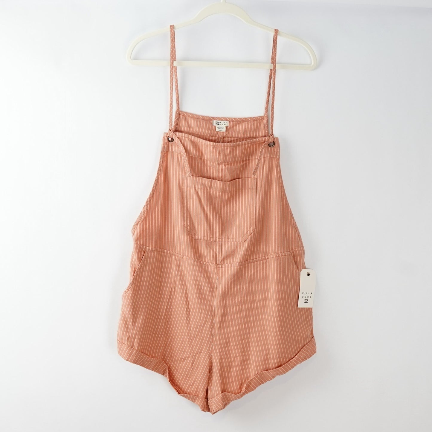 Billabong Wild Pursuit Romper Short Overalls - M