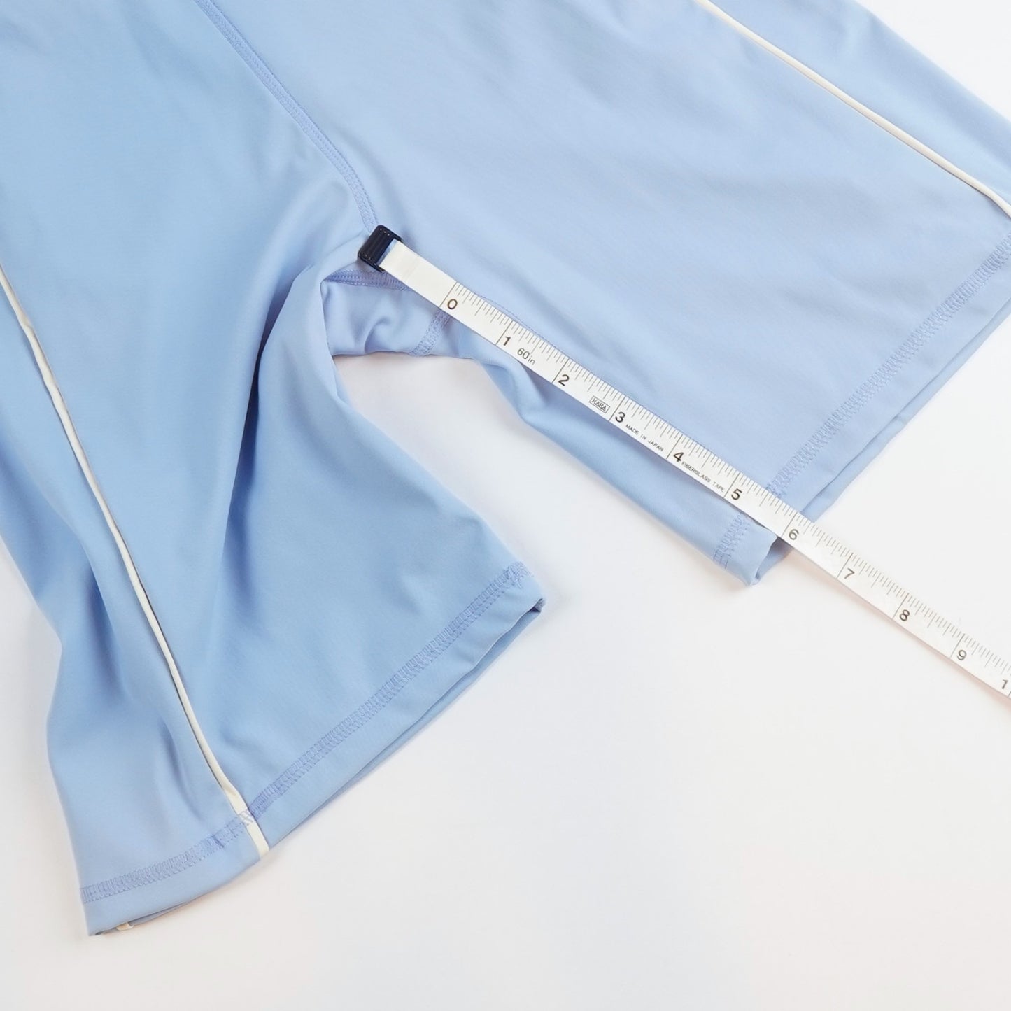 Kimberly C. Baby Blue Active Romper Unitard - M