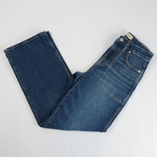 Madewell Perfect Vintage Wide Leg Jeans Raynor Wash Pocket Edition - 26