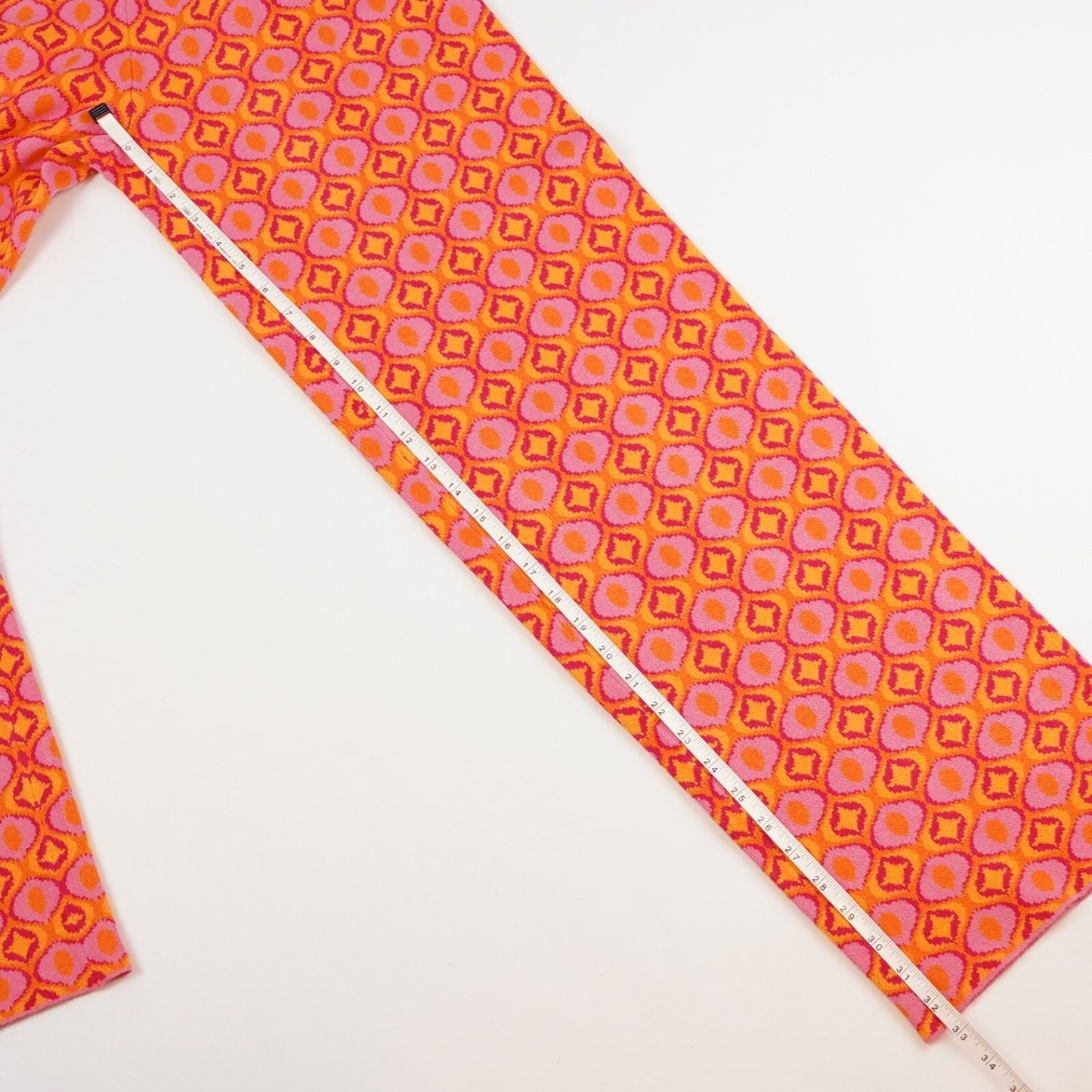 Show Me Your Mumu Zermatt Sweater Pants Pink Geo Jacquard - S