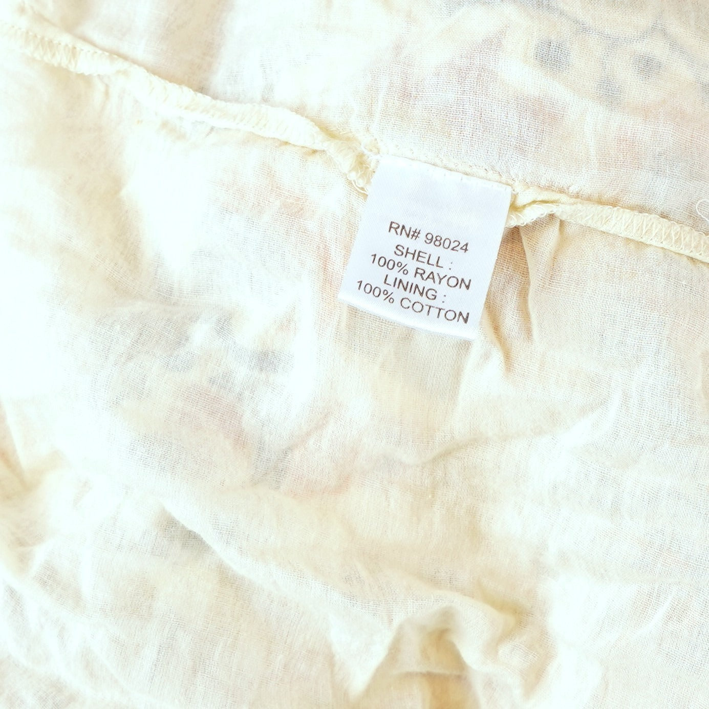 House of Harlow Tiered Floral Flutter Sleeve Midi Dress - M