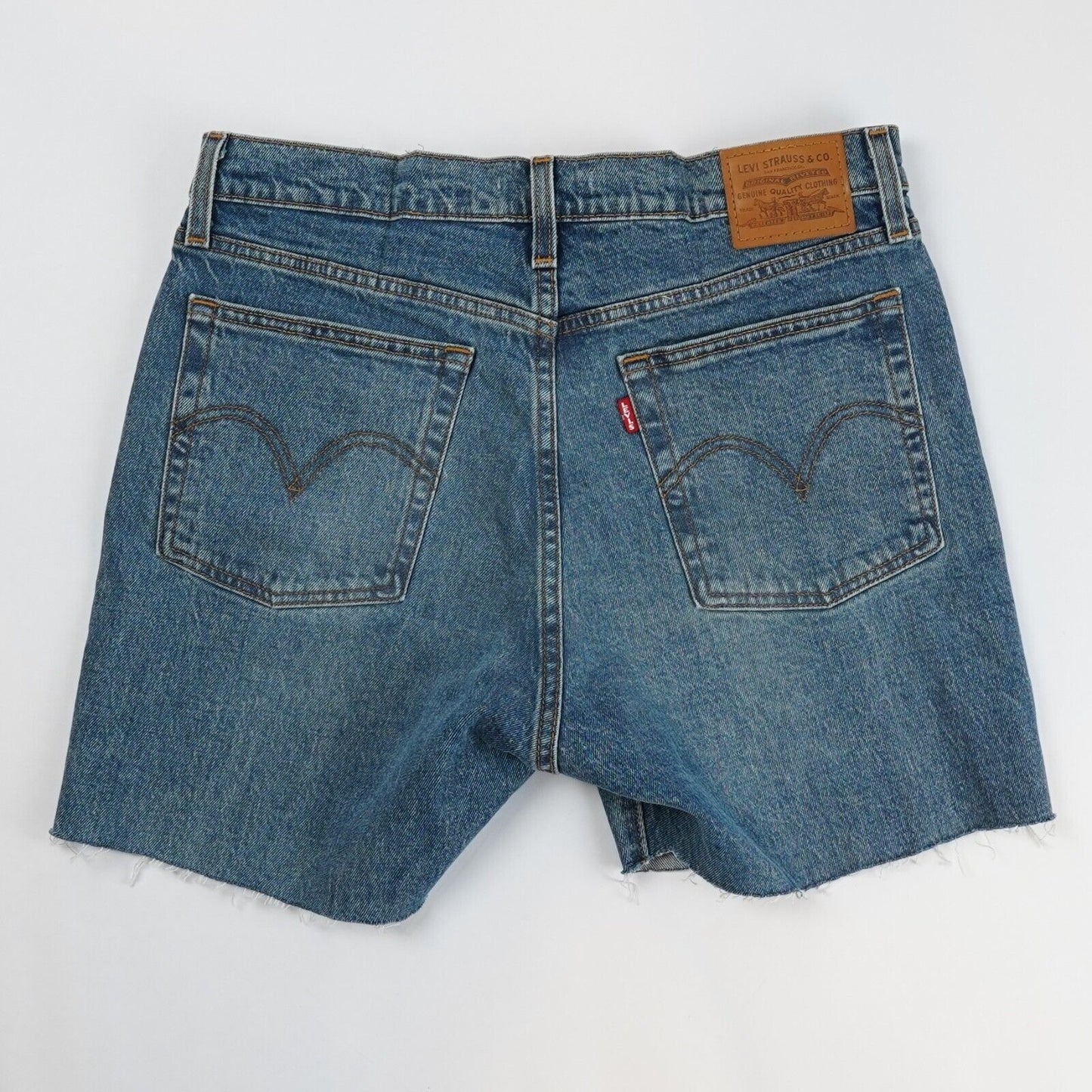 Levi's Wedgie Mid Length Cutoff Shorts - 30