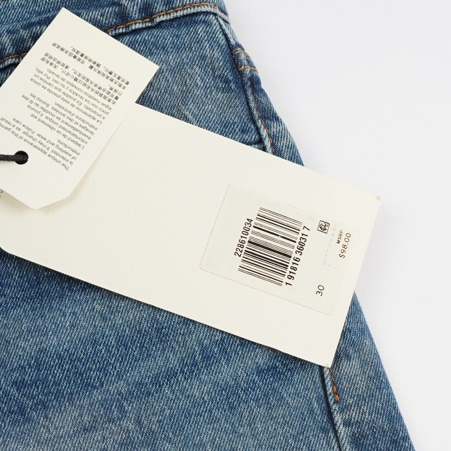 Levi's Wedgie Mid Length Cutoff Shorts - 30