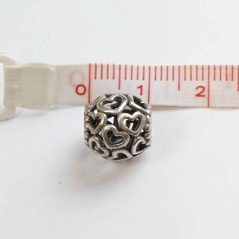 Pandora Sterling Silver Open Your Heart Ball Bead Charm 790964