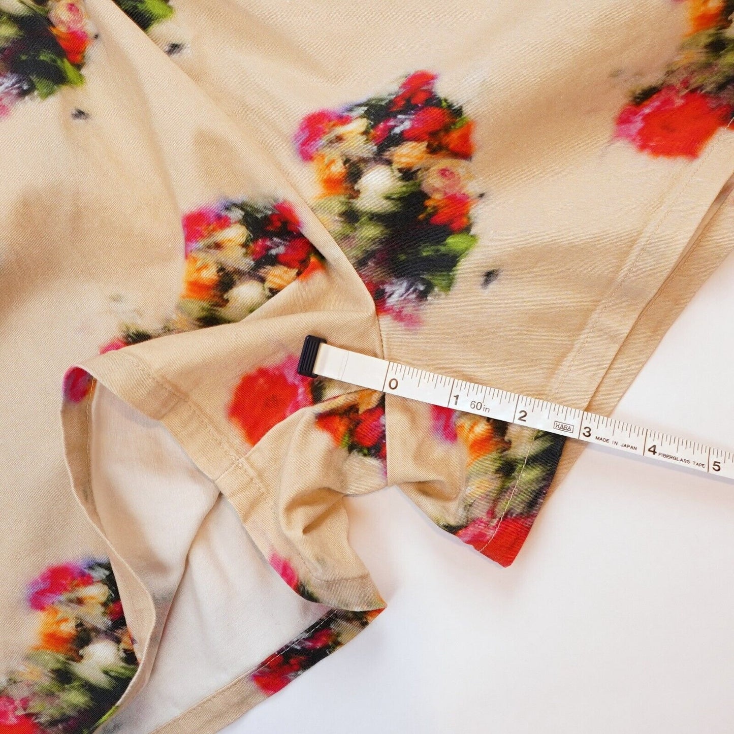 Adam Lippes Blurry Floral Short Sleeve Romper - 2