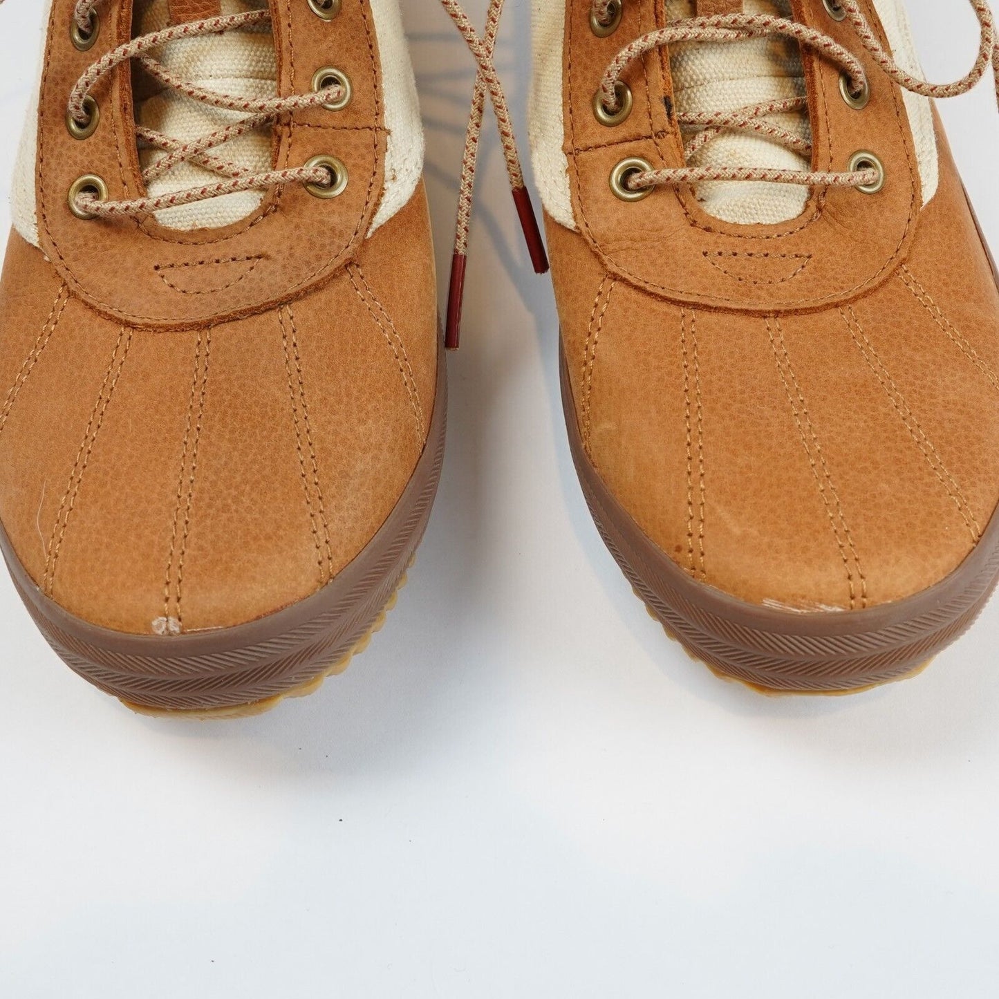 Keds x Forestbound High Top Canvas Leather Scout Boots/Sneakers - 8.5