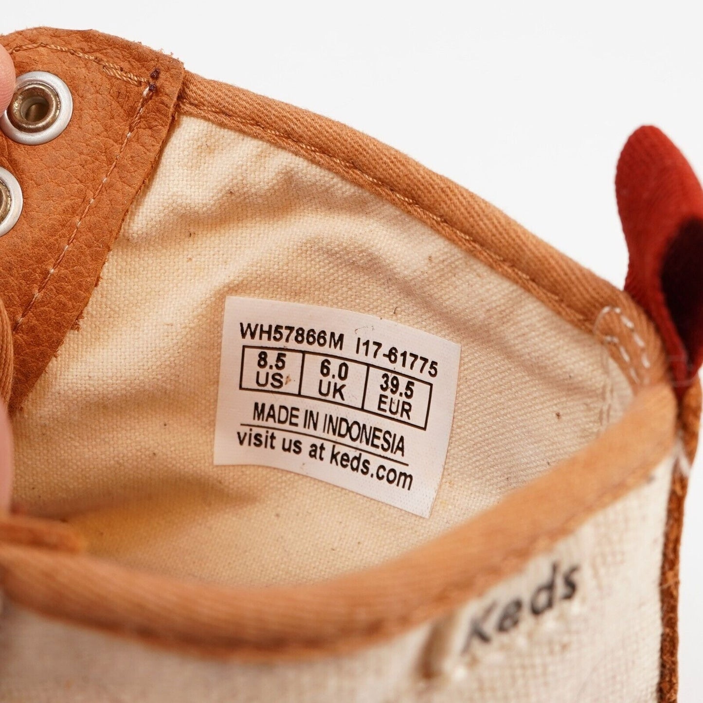 Keds x Forestbound High Top Canvas Leather Scout Boots/Sneakers - 8.5