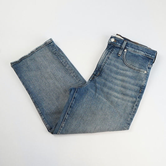 Madewell Slim Wide-Leg Crop Jeans - 30