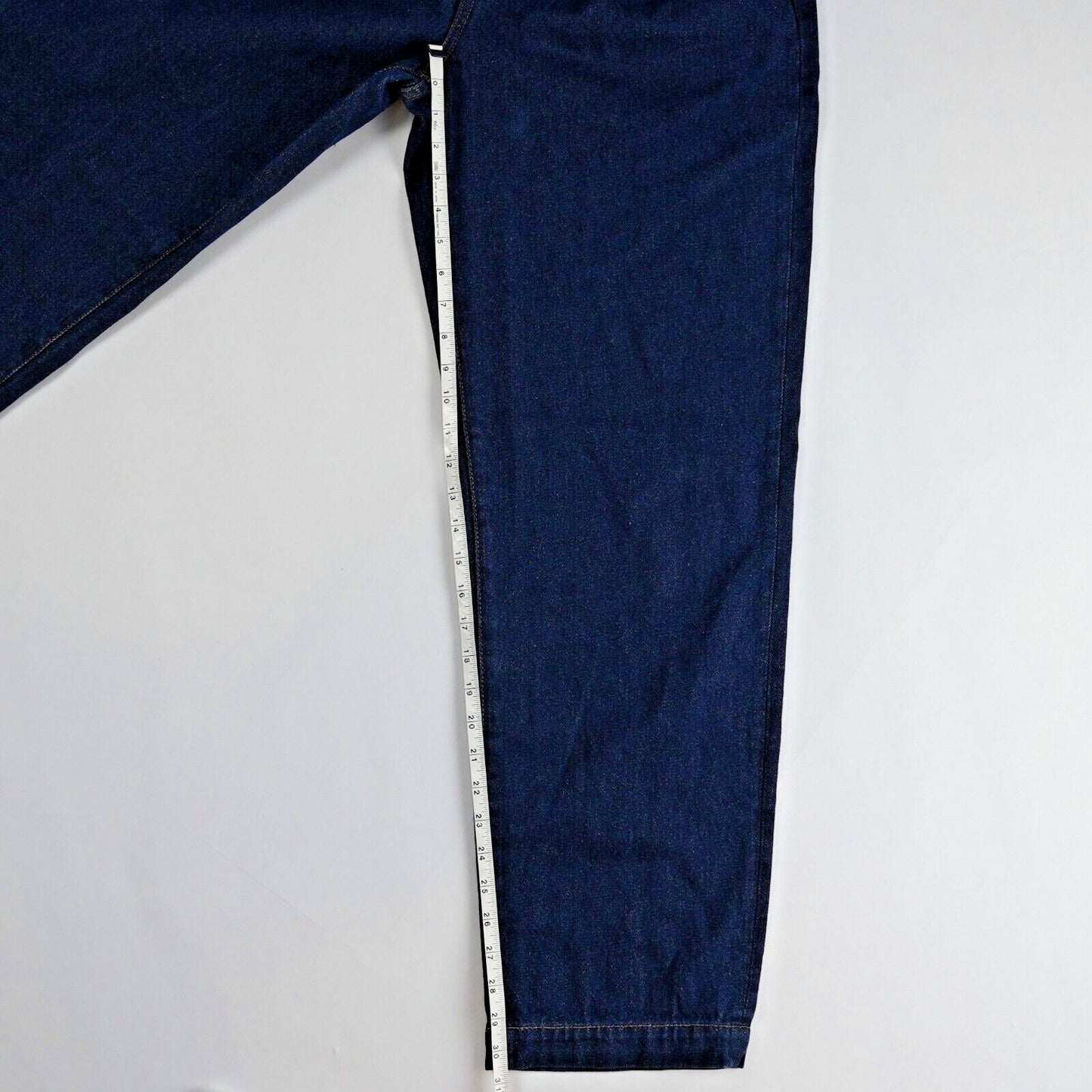 Madewell Baggy Straight Jeans in Woodham Wash: Pleated Edition - 29