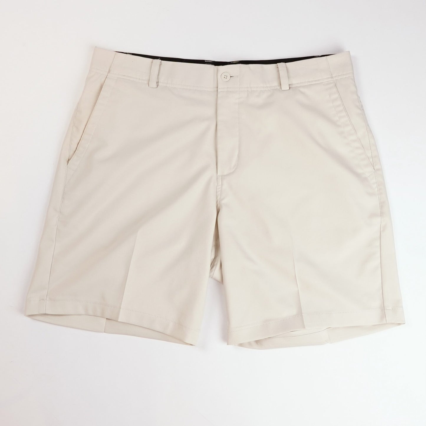 Nike Dri-Fit Victory Chino Khaki Beige Golf Shorts 7" - Size 34