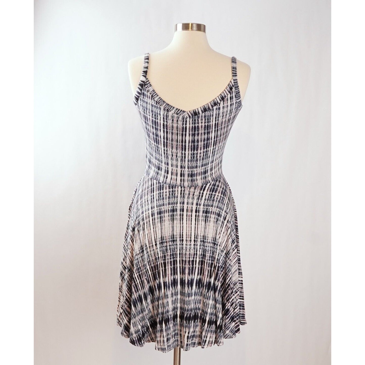 Artisan NY Tank Tie Dye Blue Gradiant Swing Dress - S