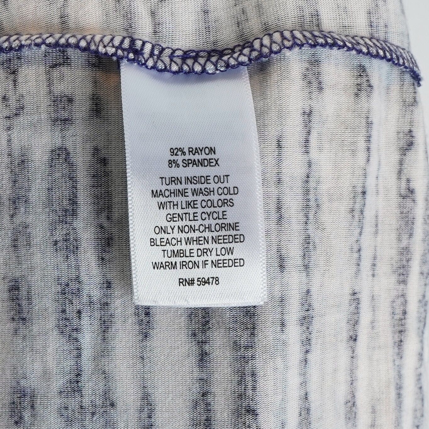 Artisan NY Tank Tie Dye Blue Gradiant Swing Dress - S