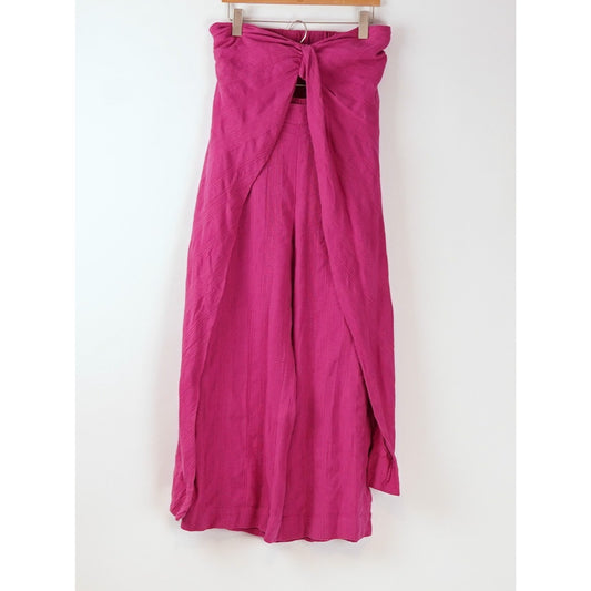 Free People Banita Pant Set Magenta Pink Purple - S