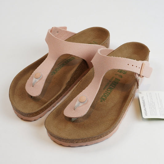 Birkenstock Gizeh Sandal Vegan Blush Pink Canvas - 39 Regular