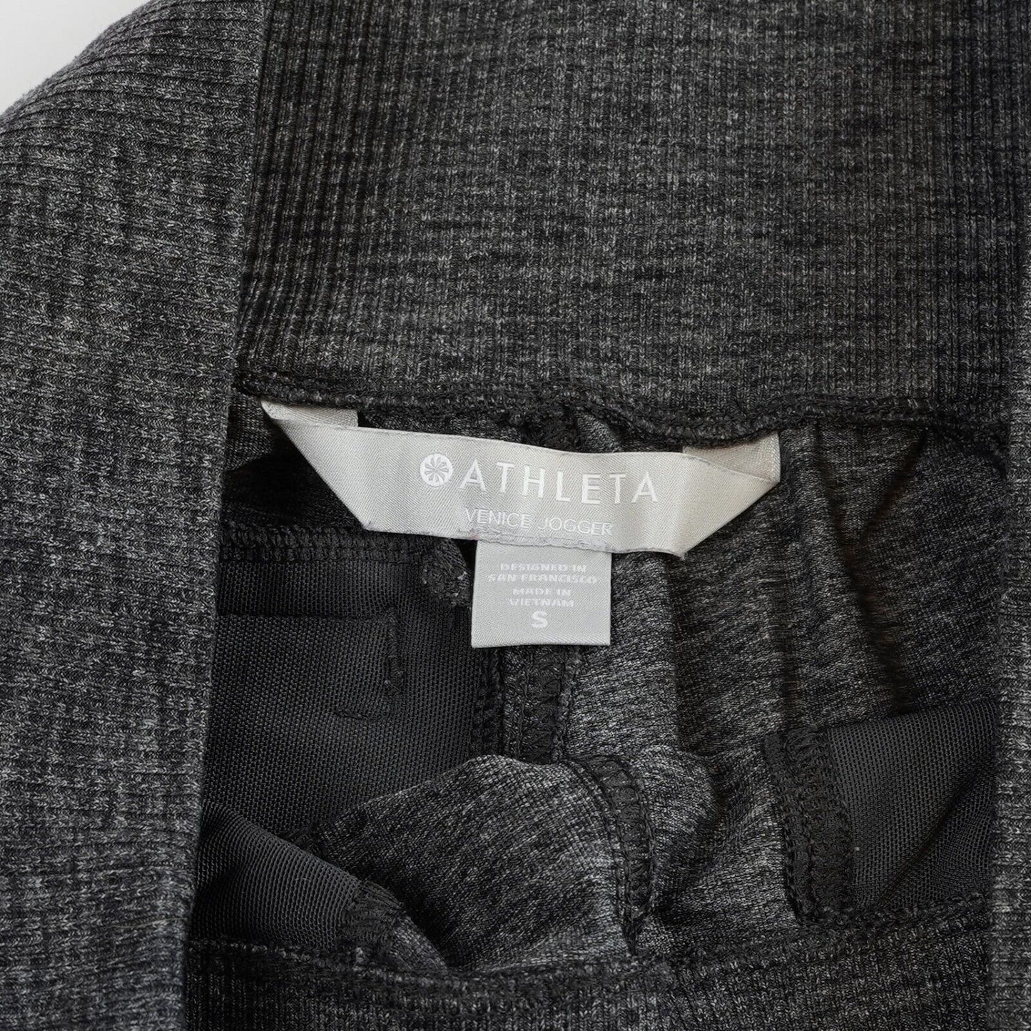 Athleta High Rise Venice Jogger Marled Gray - S