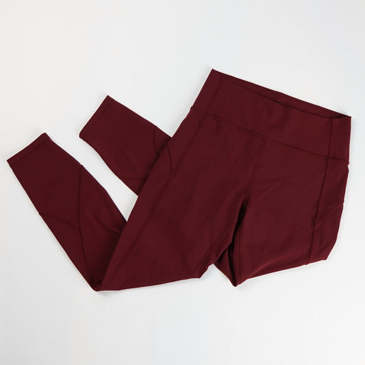 Lululemon In Movement Tights 25" Garnet - 8