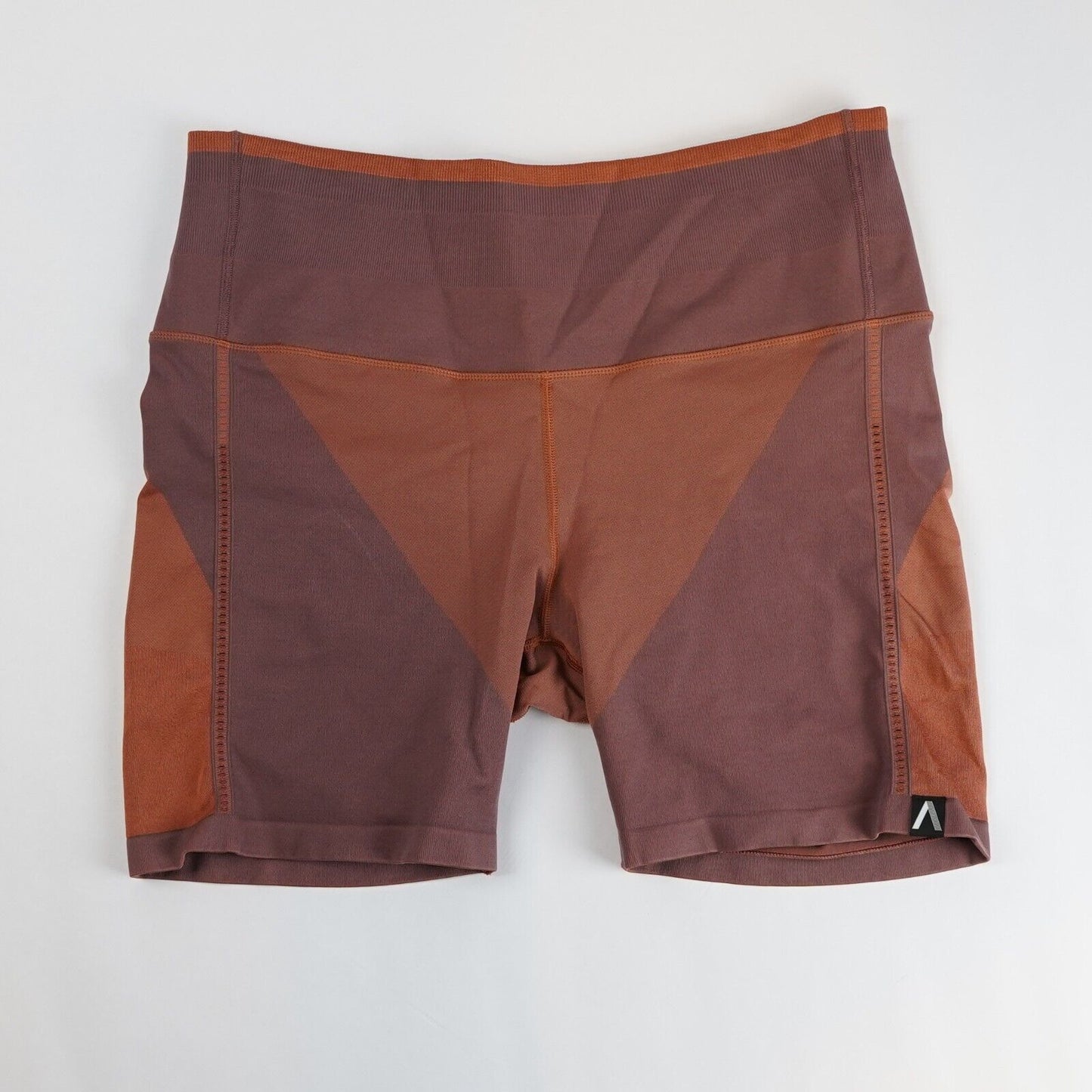 Athleta Allyson Felix Legend Seamless Shine Bike Shorts Flora Mauve - 2X