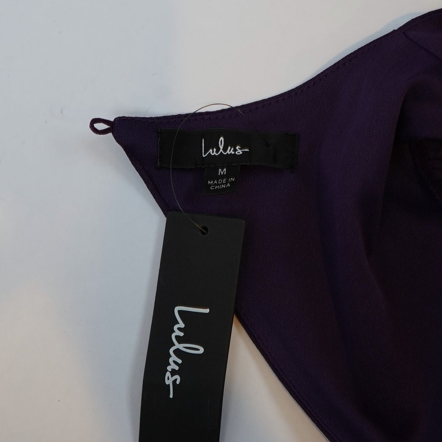Lulu's Talk About Divine Purple Long Sleeve Backless Maxi Dress - M