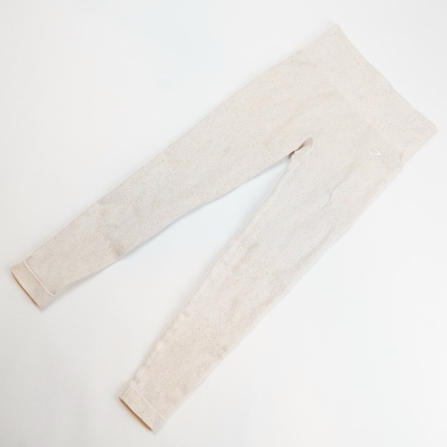 Gymshark Adapt Fleck Seamless Leggings Mineral Coconut White - S