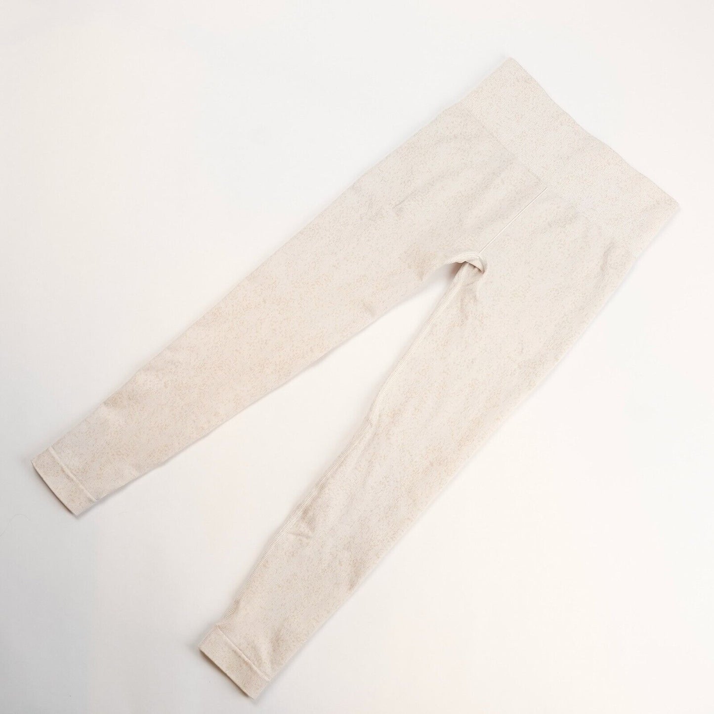 Gymshark Adapt Fleck Seamless Leggings Mineral Coconut White - S
