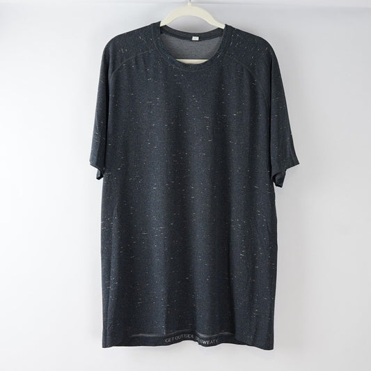 Lululemon Metal Vent Tech Short Sleeve Navy Speckled - XL