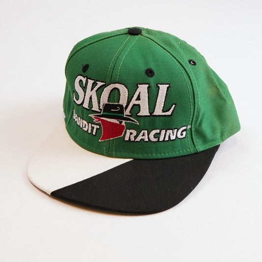 Vintage Skoal Bandit Racing Schrader #33 Snapback Hat