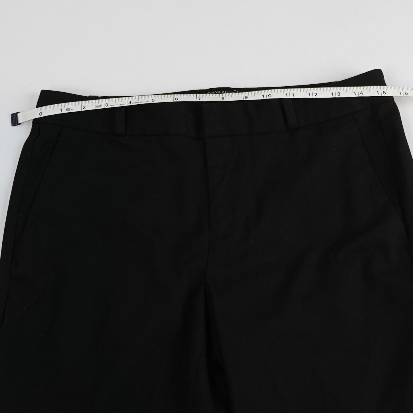 Banana Republic RYAN Straight Leg Pants Black - 6