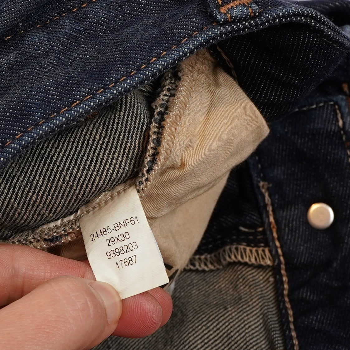 Bonobos Slim Fit Dark Wash Denim Blue Jeans 29X30