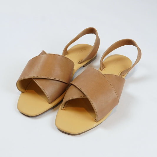 Nisolo All-Day Cross Strap Sandal Almond - 8.5