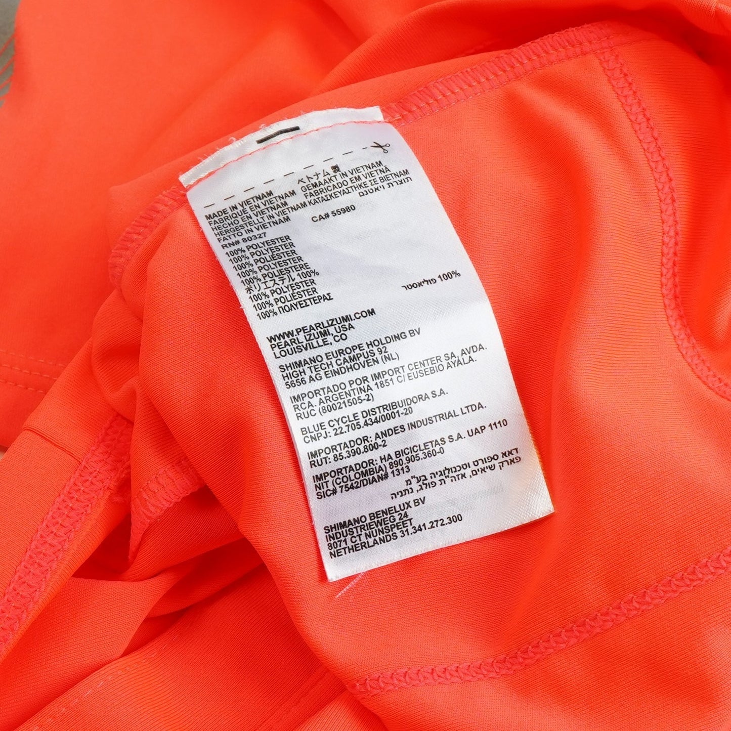 Pearl Izumi Women's Select Pursuit Short Sleeve Jersey Coral/Orange - S