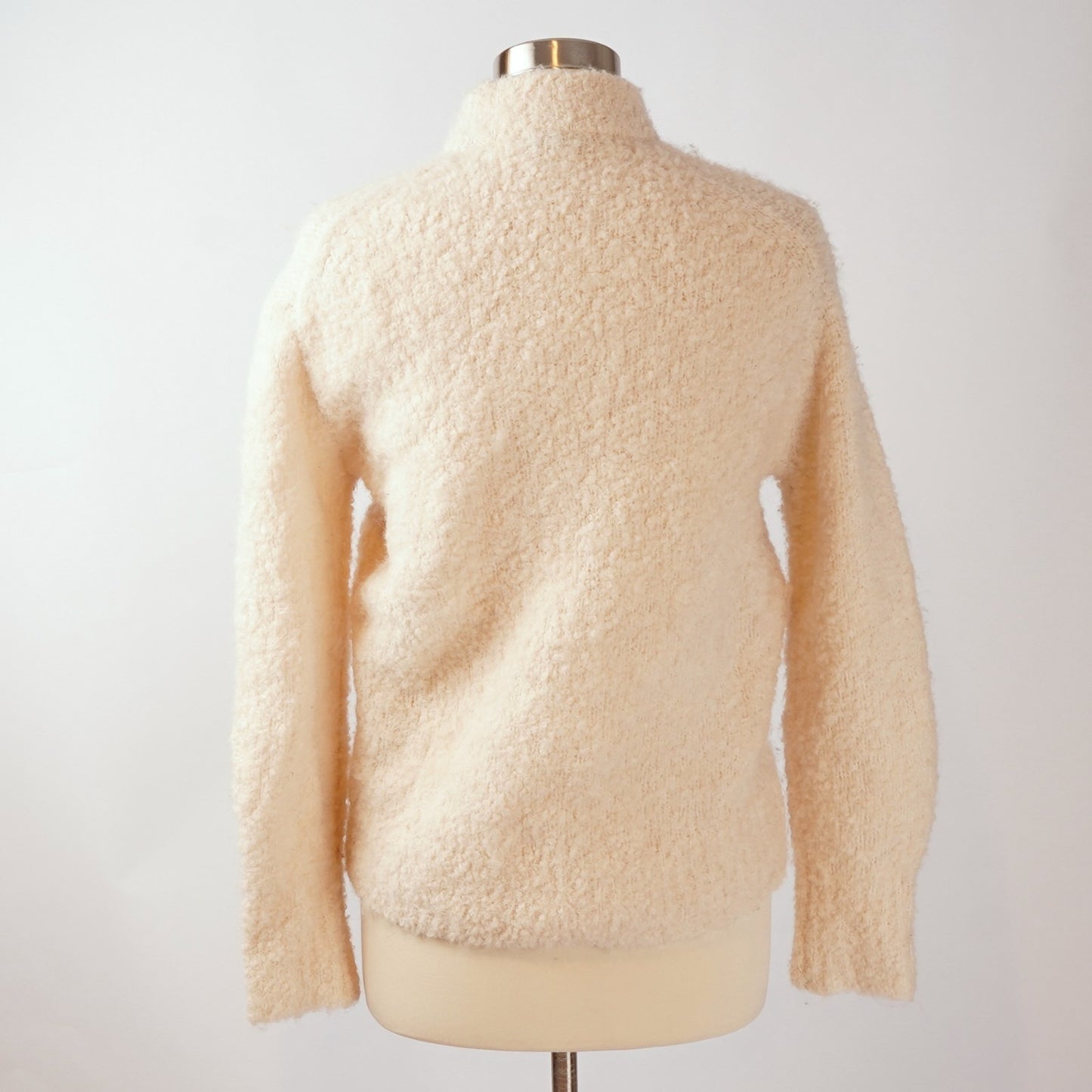 Madewell Wool-Alpaca Blend Bouclé-Knit Oversized Sweater - XXS