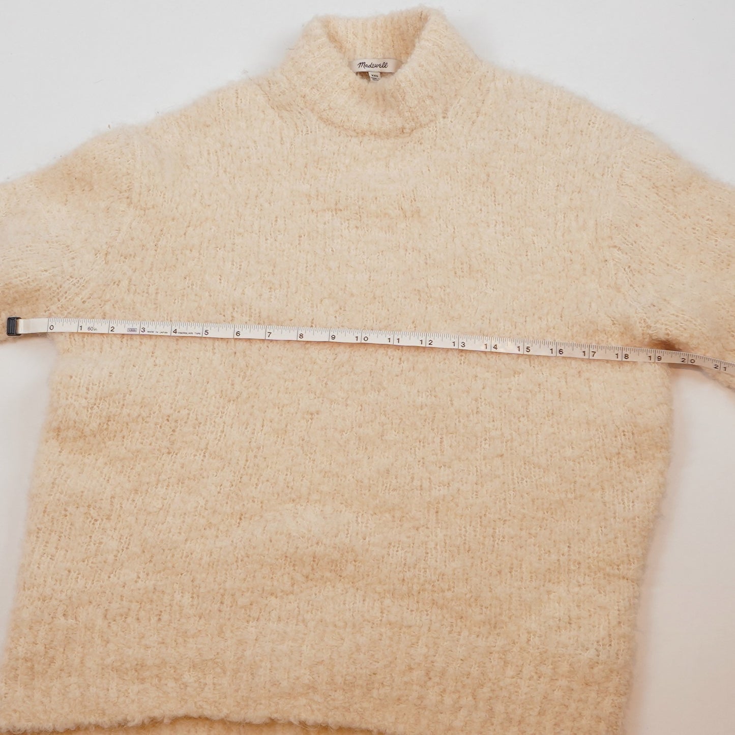 Madewell Wool-Alpaca Blend Bouclé-Knit Oversized Sweater - XXS