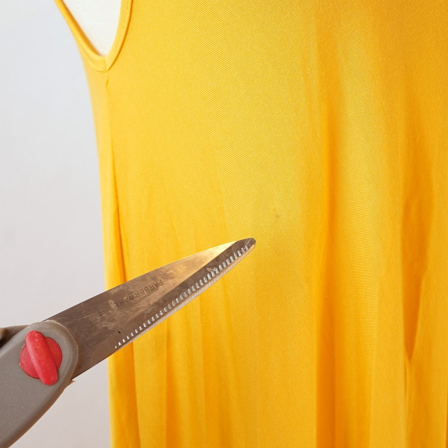 Weekend Max Mara Barbara Knit Layered Dress Mustard Yellow - L